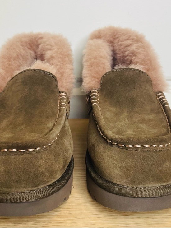UGG Shoes - New UGG Women's Suede Slip-On Loafers with Shearling